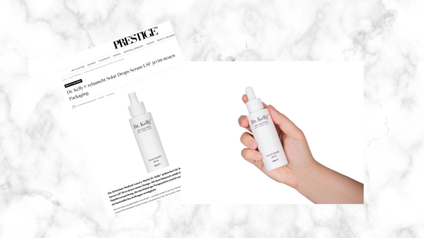 Dr. Kelly® Solar Drops Serum LSF 50 im neuen Packaging