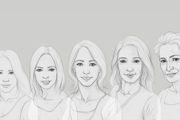 Ästhetische Chirurgie für Altern mit Anmut